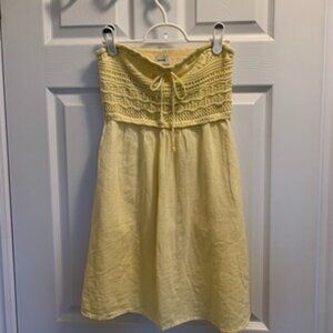 Hollister Yellow Summer Dress